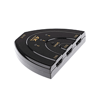 4K Ultra HD HDMI 3×1 Switch – Pigtail Design with 50cm HDMI Cables
