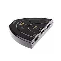 4K Ultra HD HDMI 3×1 Switch – Pigtail Design with 50cm HDMI Cables