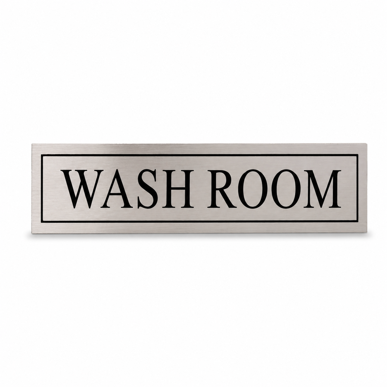 SS NAME PLATE 3*12