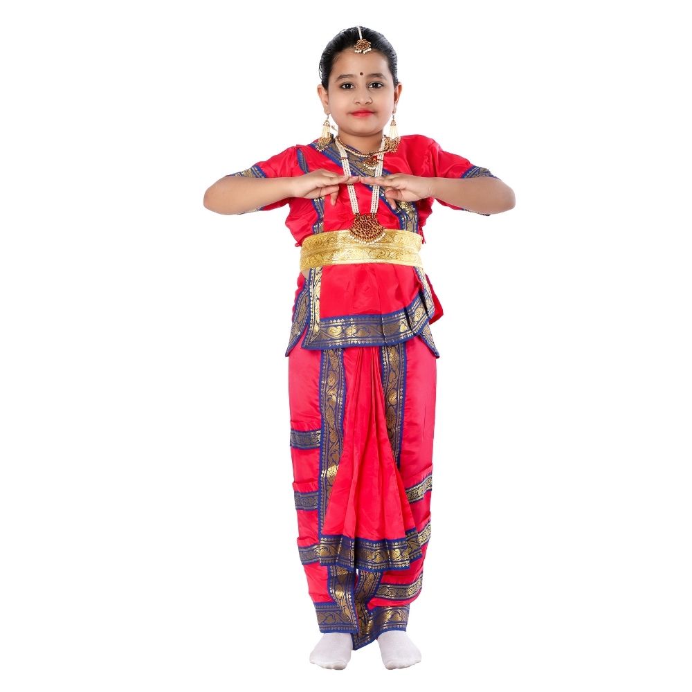 Bharatanatyam Dance Dress For Girls Bharatanatyam Dance Dress For Girls