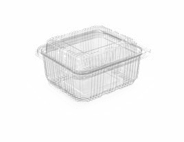 PET Hinged High Lid Containers: AT 375/375HL