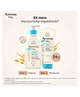 Aveeno Baby Daily Moisture Wash & Shampoo for Delicate Skin (354ml)