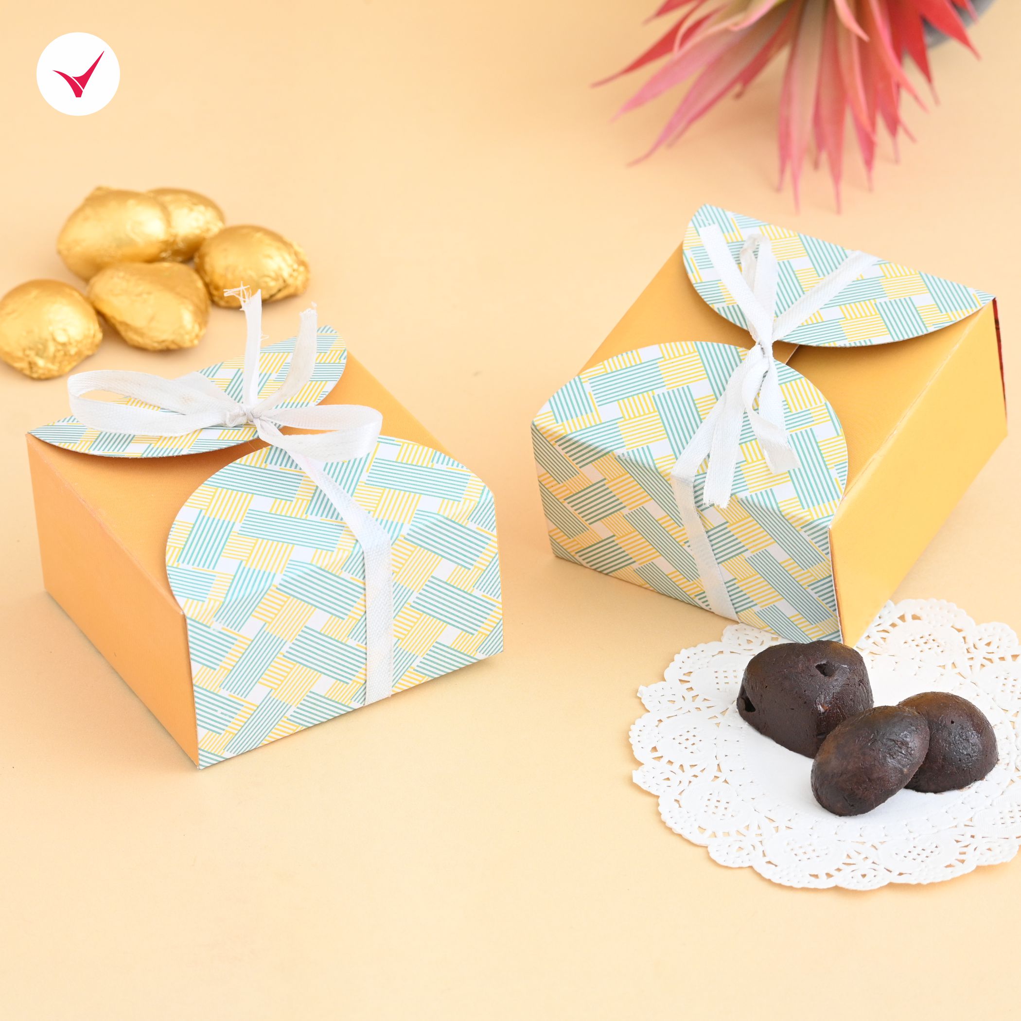 Multi Purpose Gift Box with Ribbon 1571 B