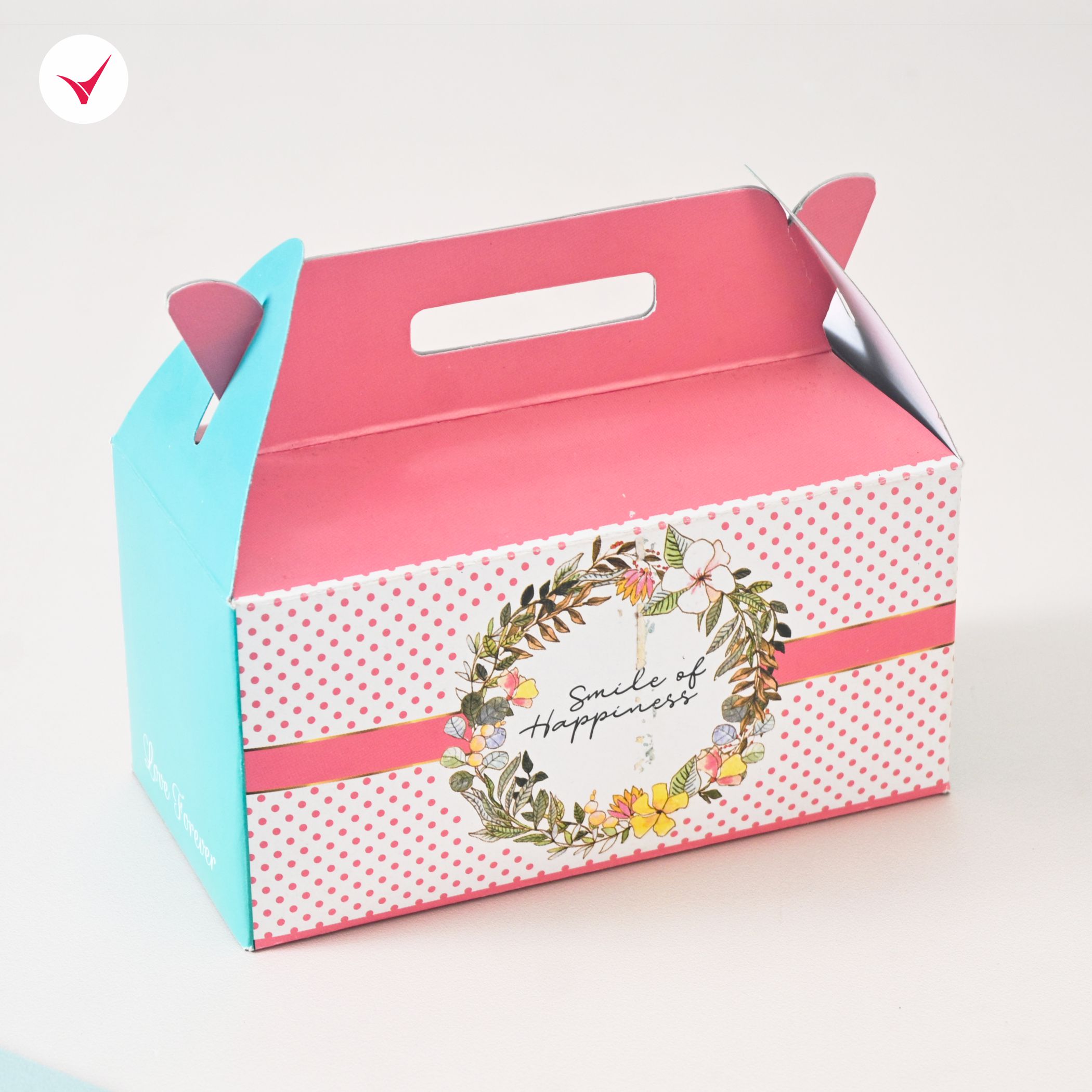 Multi Purpose Gift Box with Handle Mix