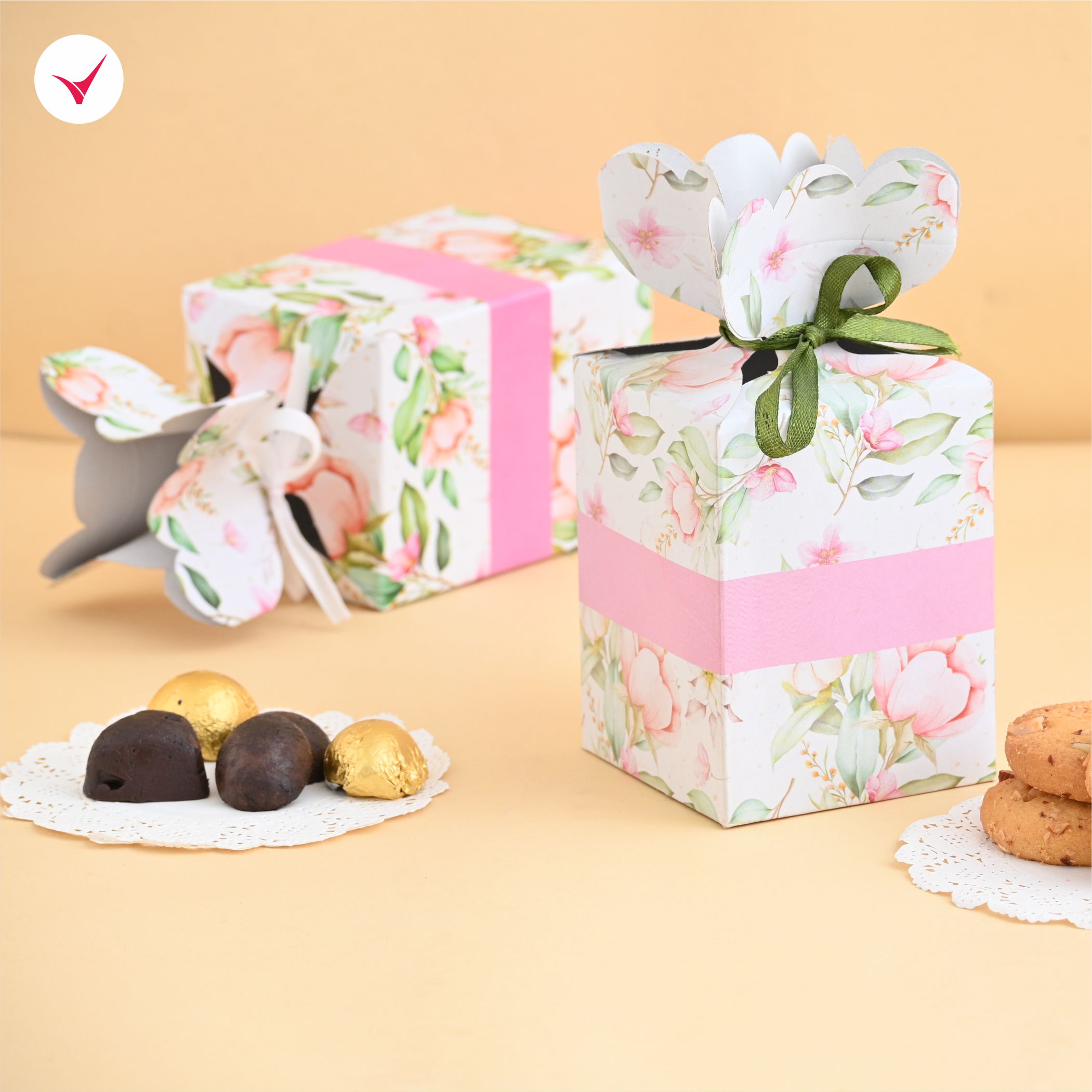 Multi Purpose Gift Box with Ribbon 1574 B