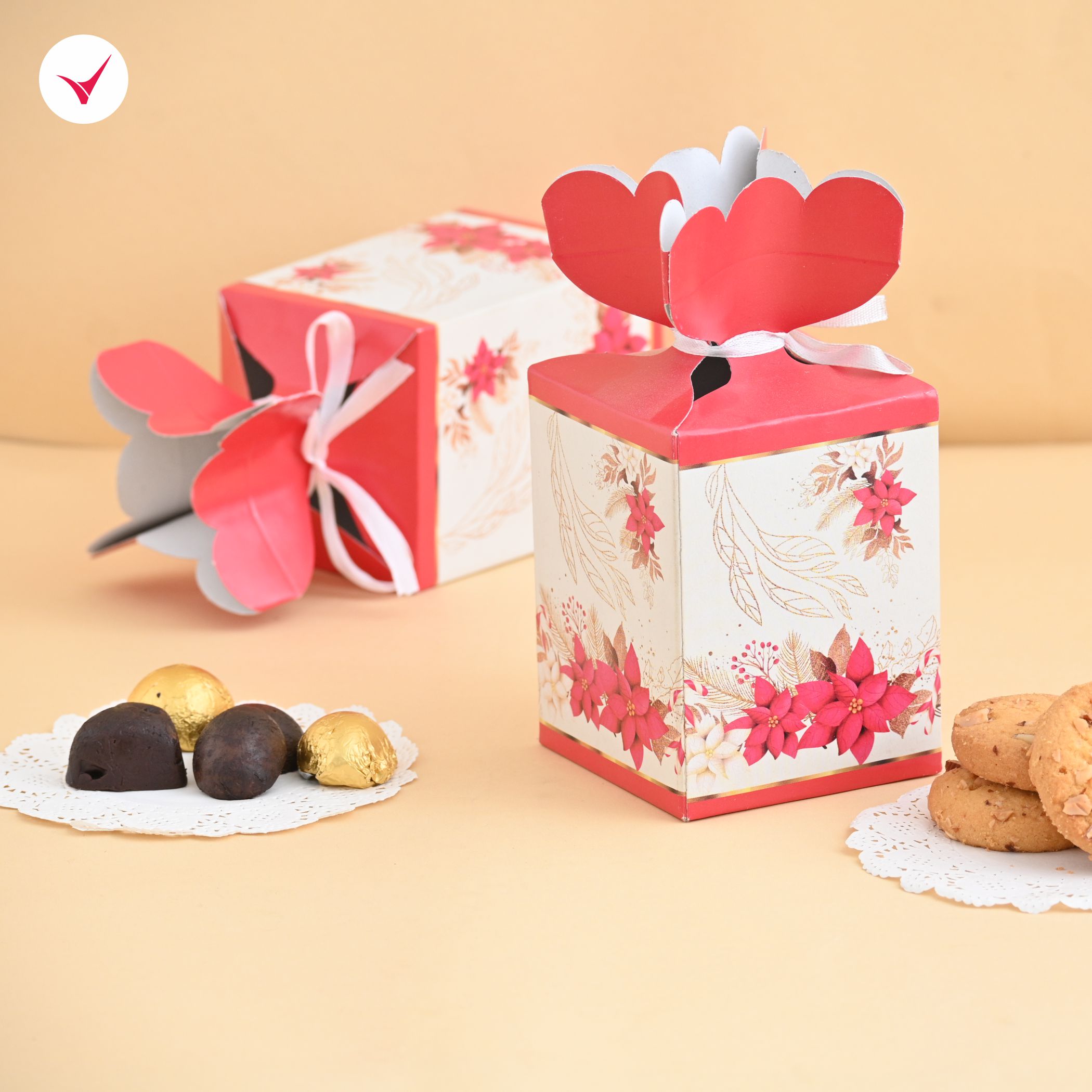 Multi Purpose Gift Box with Ribbon 1574 D