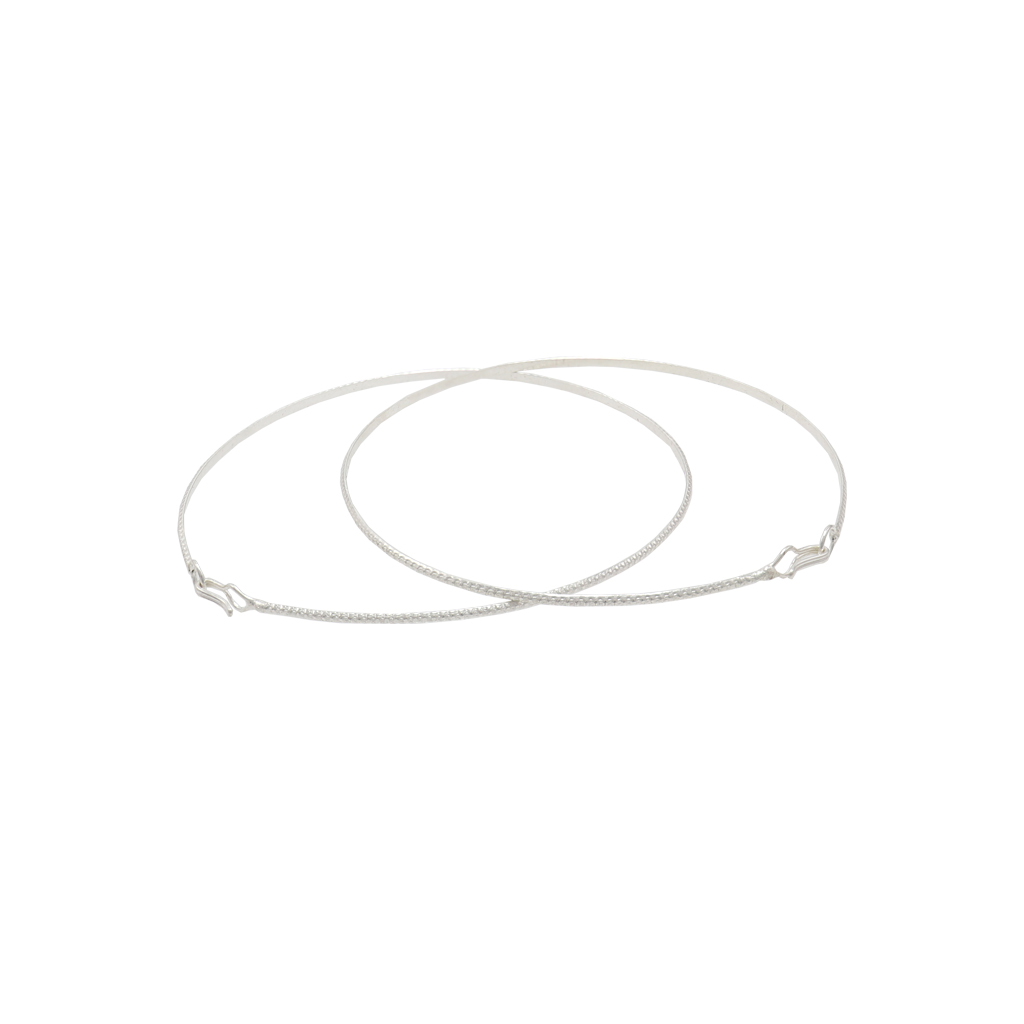baby shower bangles silver