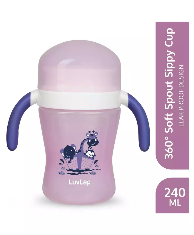 Luvlap - 360 Degree cup Sipper - Purple
