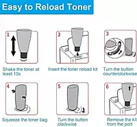 158X/158A Toner Cartridge Refill for HP Laserjet Tank 1005w 1020w 2605sdw 2606sdw Printer