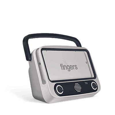 Fingers My-Own-TV (MOT) Portable Speaker Fingers My-Own-TV (MOT) Portable Speaker