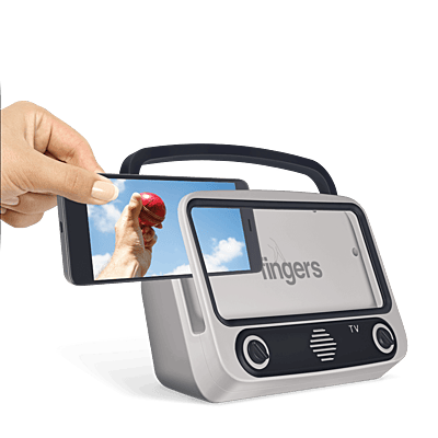 Fingers My-Own-TV (MOT) Portable Speaker Fingers My-Own-TV (MOT) Portable Speaker