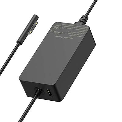 Laptop adapter for Compatible Microsoft 44W Laptop Charger 15V, 2.58A, Surface Pin