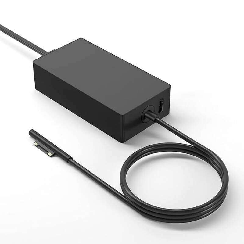 Laptop adapter for Compatible Microsoft 44W Laptop Charger 15V, 2.58A, Surface Pin