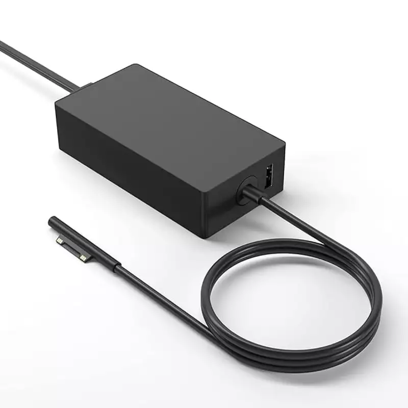 Laptop adapter for Compatible Microsoft 44W Laptop Charger 15V, 2.58A, Surface Pin