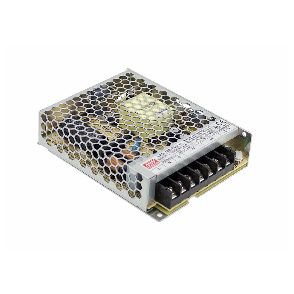 LRS-100-48 Mean Well 48V 2.3A 110.4W Metal Power Supply SMPS