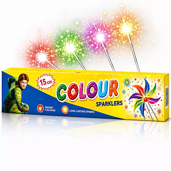 15CM - Colour Sparklers