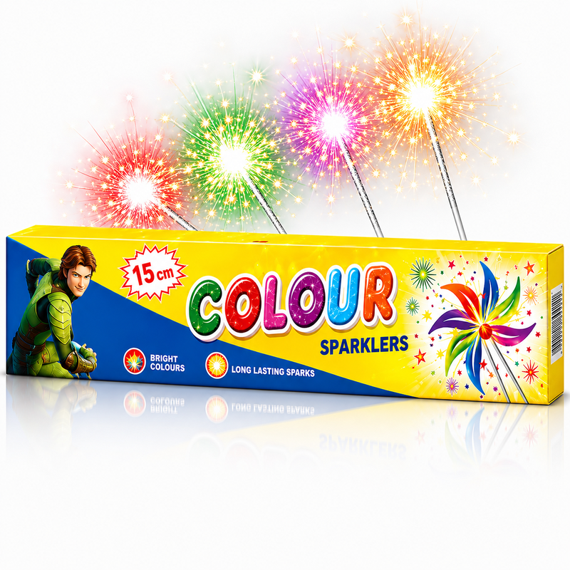 15CM - Colour Sparklers