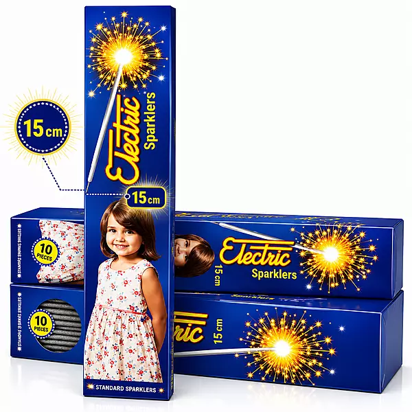 15CM - Electric Sparklers