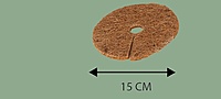 Coco Mulch Mat | Coir Mulching Disc & Rectangle Mat | Natural Coconut Fiber