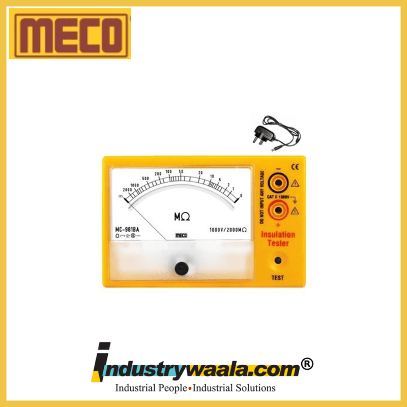 Meco MC-981BA Analog Insulation Testers