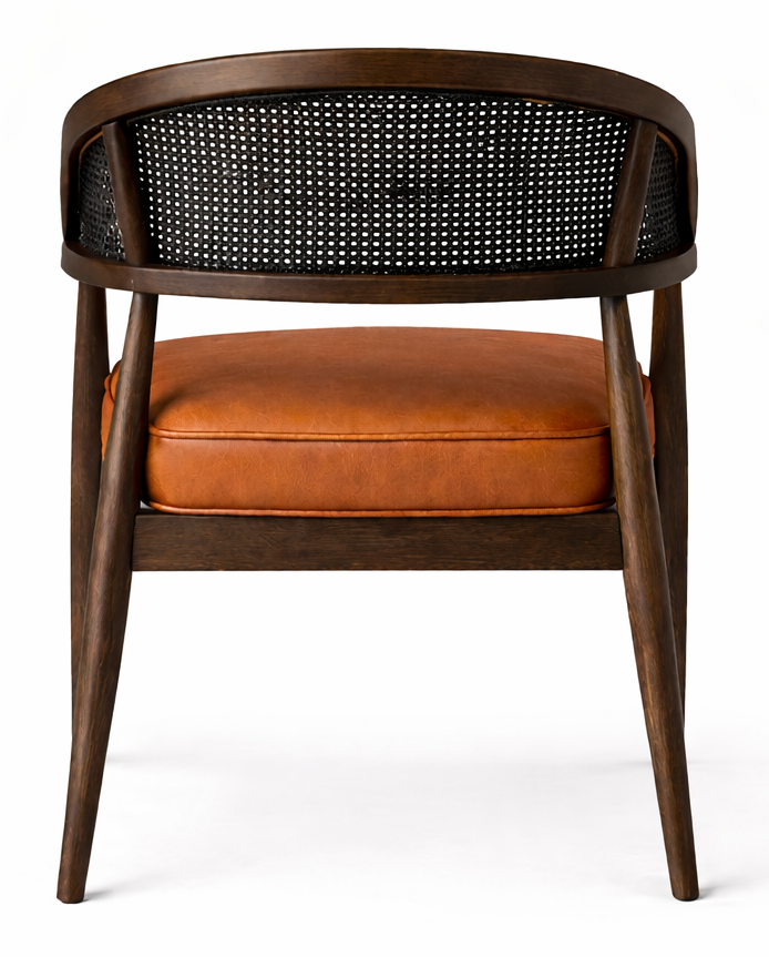Jodhpur Fine Dining Restaurant Cane Dining Chair