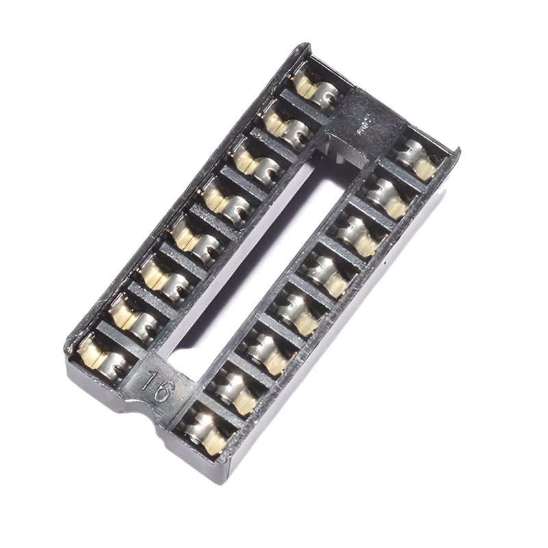 16 - Pin IC (Integrated Circuit) base/holder 16 - Pin IC (Integrated Circuit) base/holder