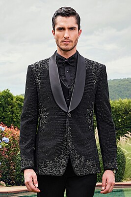 Obsidian Black Elegance Tuxedo