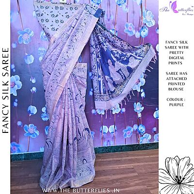 FANCY SILK SAREE YBRSFSC24453