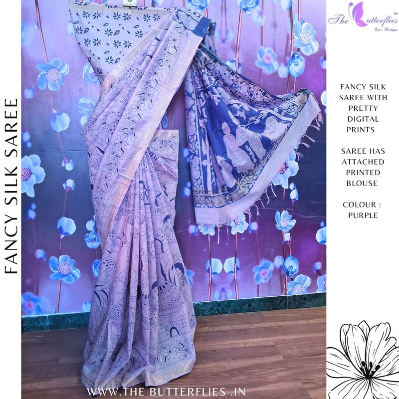FANCY SILK SAREE YBRSFSC24453
