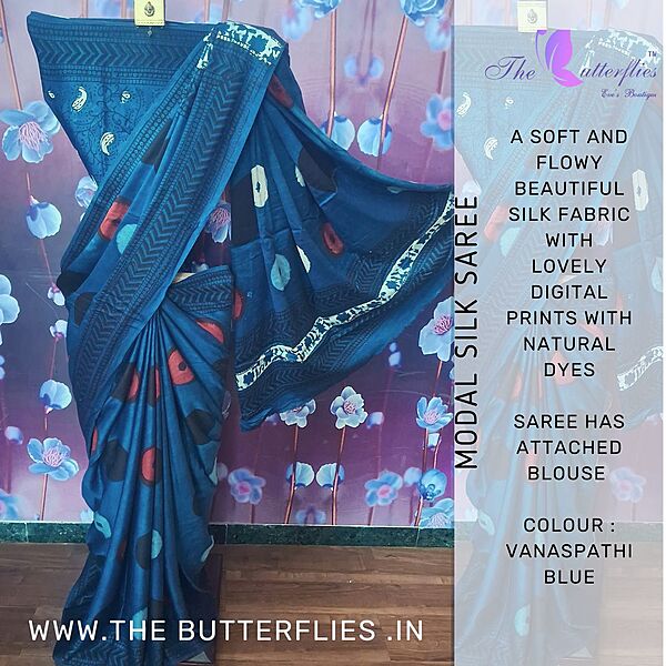 Modal Silk Saree SHPSMSS24513