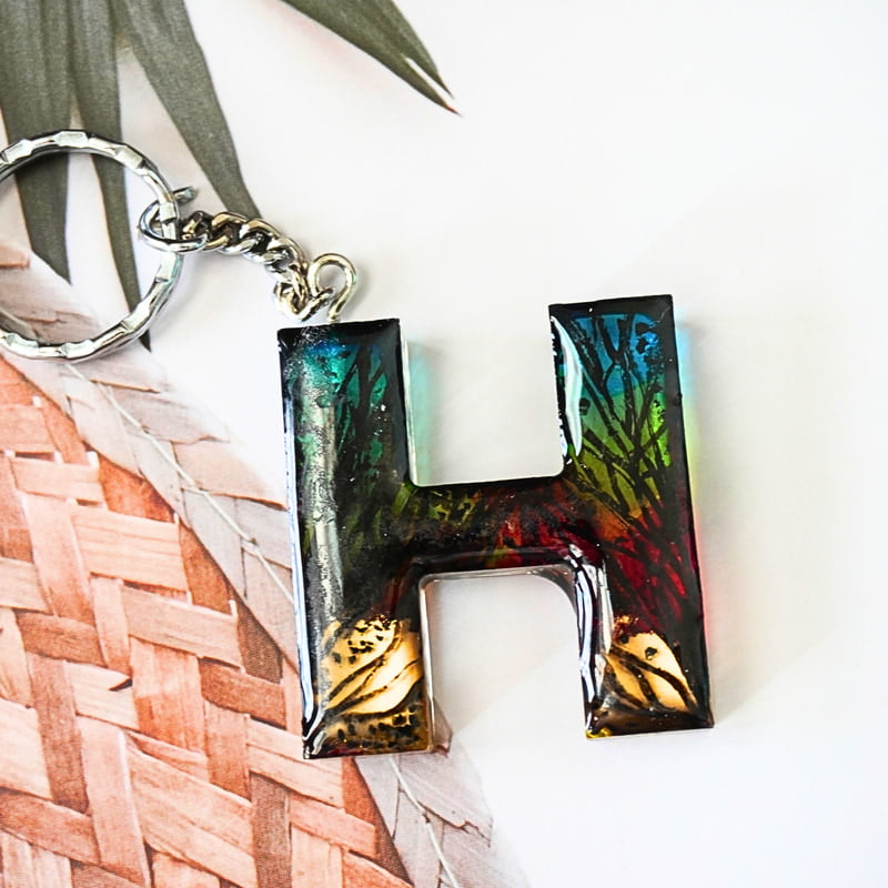 'H' COMPLICADO LETTER KEYCHAIN 'H' COMPLICADO LETTER KEYCHAIN