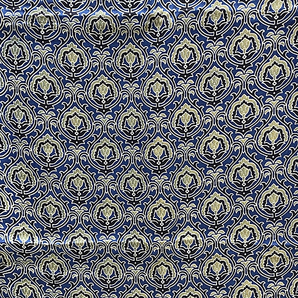 Mashru Silk Ajrakh Print #16