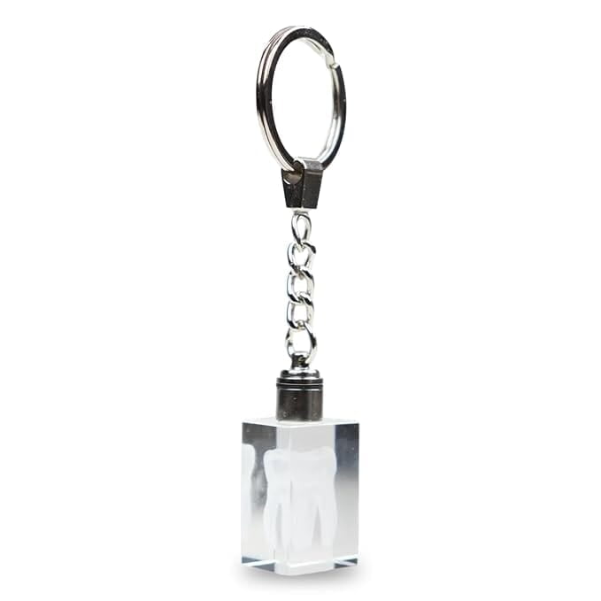 iDENTical Crystal Key Chain 3009 – 3D Tooth Shape Dental Gift