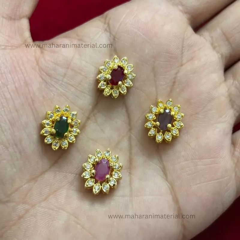 AD Oval Kundan