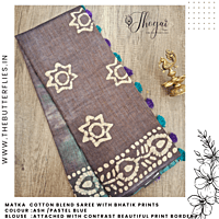 MATKA COTTON BLEND SAREE YBRSTES23174