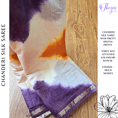 CHANDERI SILK SAREE DCMSCDS23653