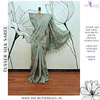 TUSSER SILK SAREE SFHSTSK23688