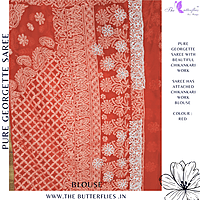 PURE GEORGETTE SILK SAREE MSKSGRS23772