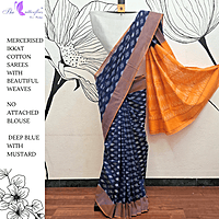 IKKAT MERCERISED COTTON SAREE BGHSDIC23315 IKKAT MERCERISED COTTON SAREE BGHSDIC23315