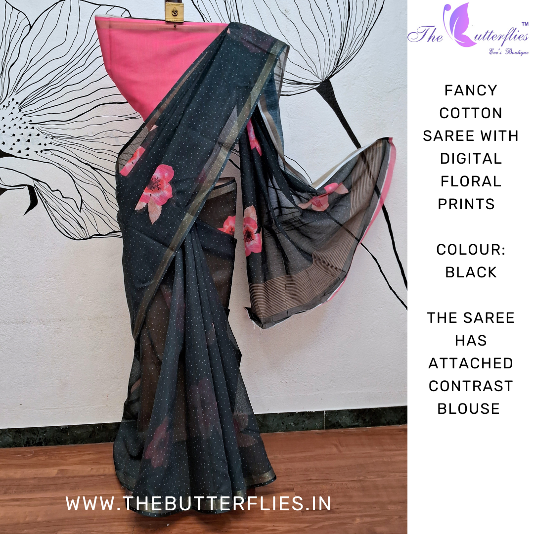 FANCY COTTON SAREE DCMSFSC23999
