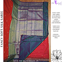 FANCY SOFT SILK SAREE MHTSSIL24832