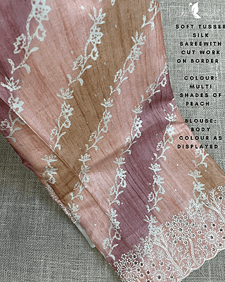 TUSSER SILK SAREE KKISTUS25187