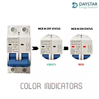 Sibass 16A 2-Pole DC MCB β 500V