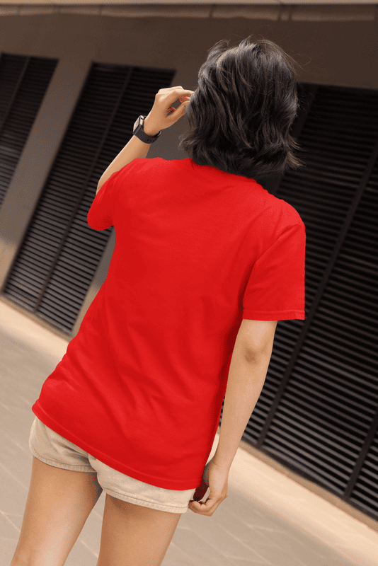 Inspire Yourself red Regular Tshirt