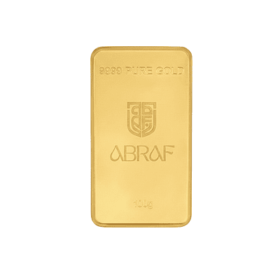 ABRAF 100 gram 24 Karat Gold Mini Bar 999.9