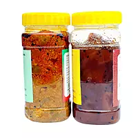 AGRAWAL'S Mango and Mango Sweet Pickle Combo 450 GMS