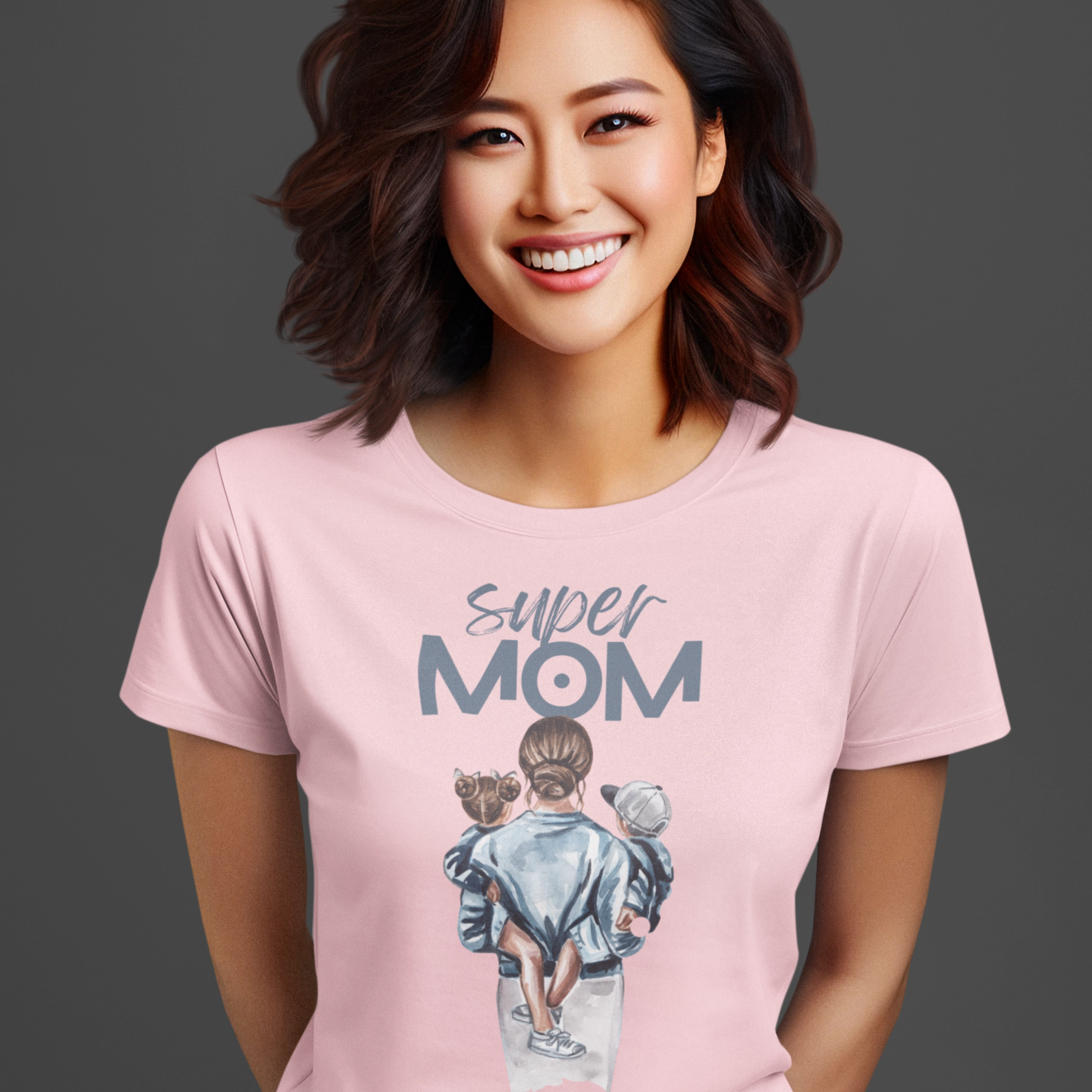 Super Mom Women's T-Shirt | Crop Top Hoodie