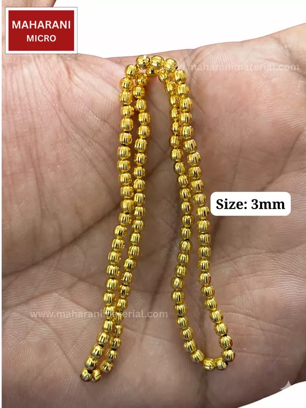 kharbuja micro gold plated ball