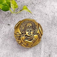 Brass Super Fine Krishna Paper Weight - 3 inch Height | Decorative Brass Krishna Paper Weight