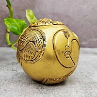 Brass Super Fine Krishna Paper Weight - 3 inch Height | Decorative Brass Krishna Paper Weight